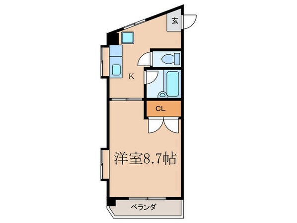 サニーピア柳瀬の物件間取画像